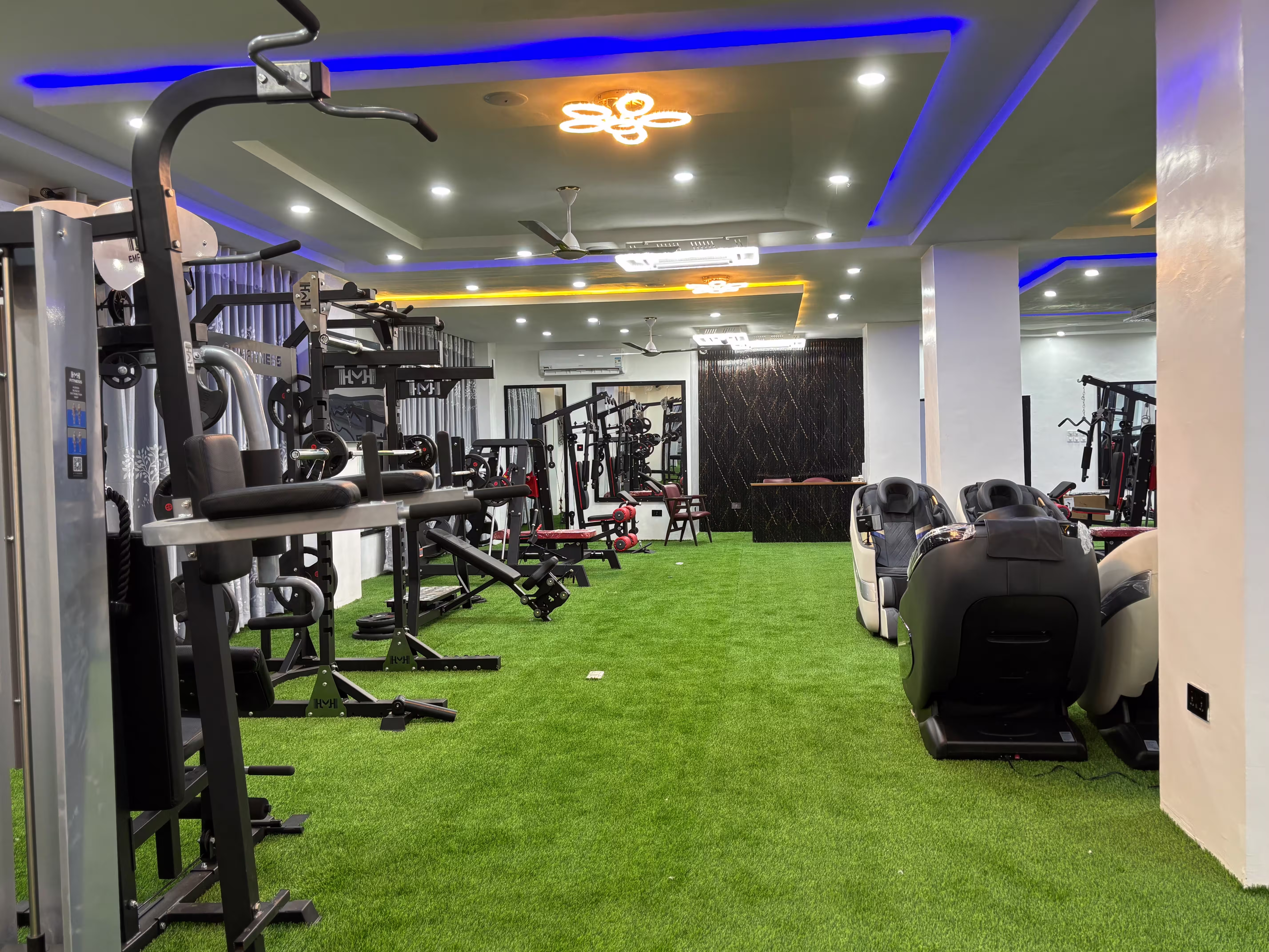 Gym and fitness center at Jemima Grace Hotel