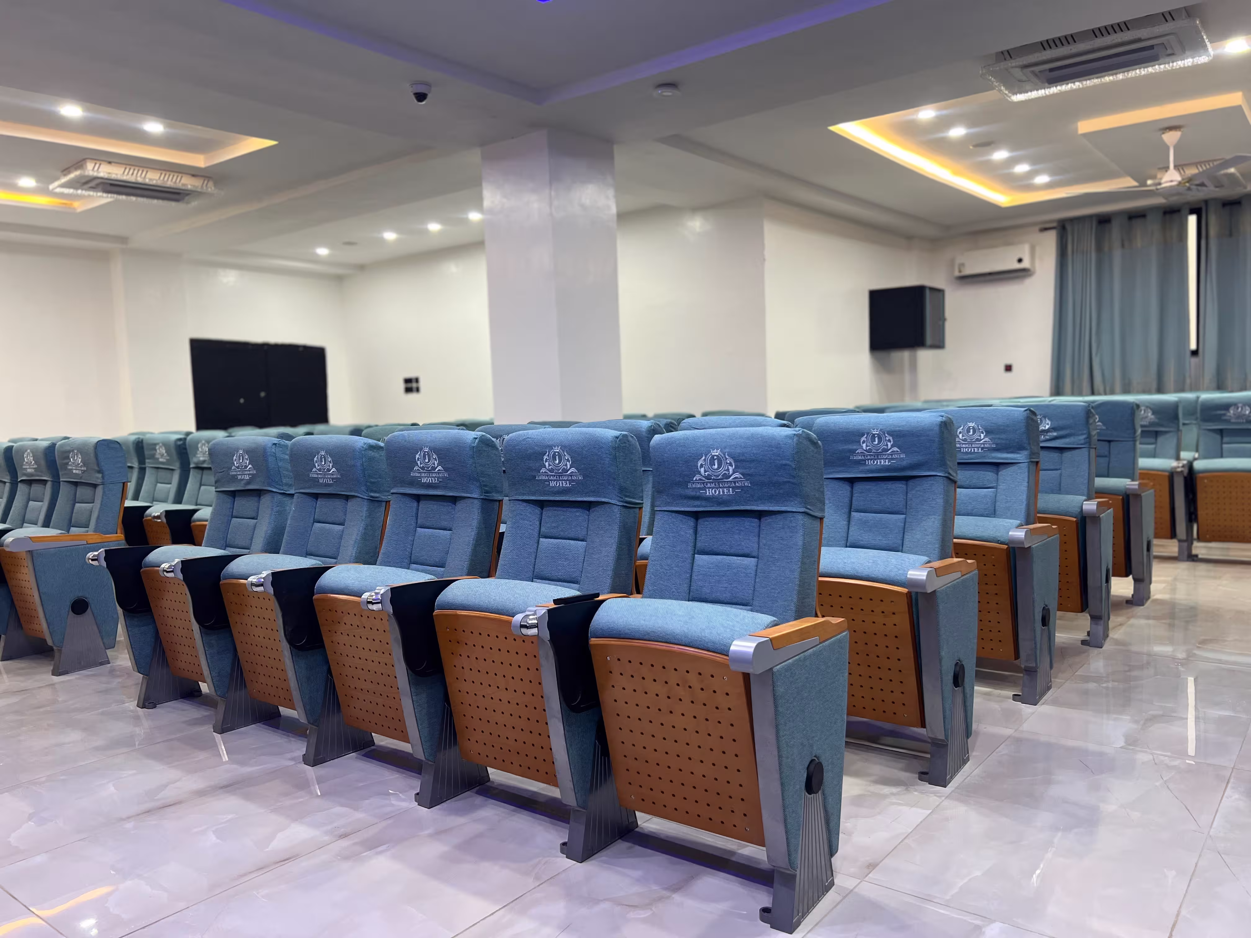 Mini conference room at Jemima Grace Hotel